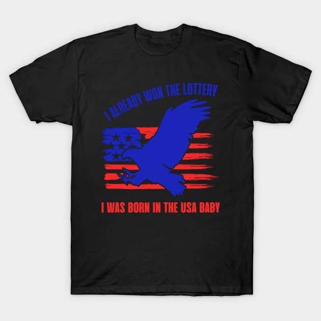 I was born in the USA baby T-Shirt by NotLikeOthers